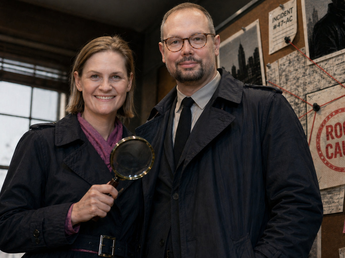 Laura Vogelsang und Nicolas Allebrodt — Gründer von wesolveproblems.ai